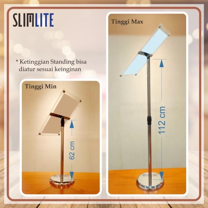 

Promo Floor Standing / Standing Sign + Frame Akrilik A3 COD