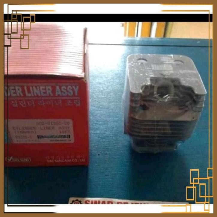 [SRR] CYLINDER BLOCK LINER BLOK KOMPLIT MESIN POTONG RUMPUT 328 DAESUNG