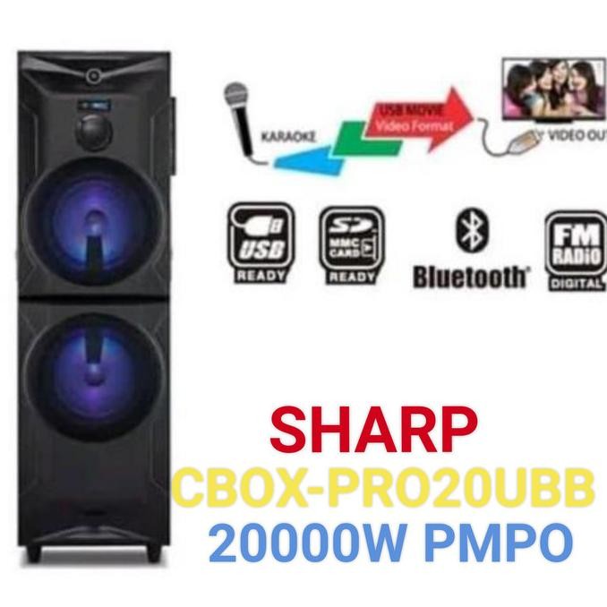 Promo SHARP SPEAKER CBOX-PRO10UBB COD