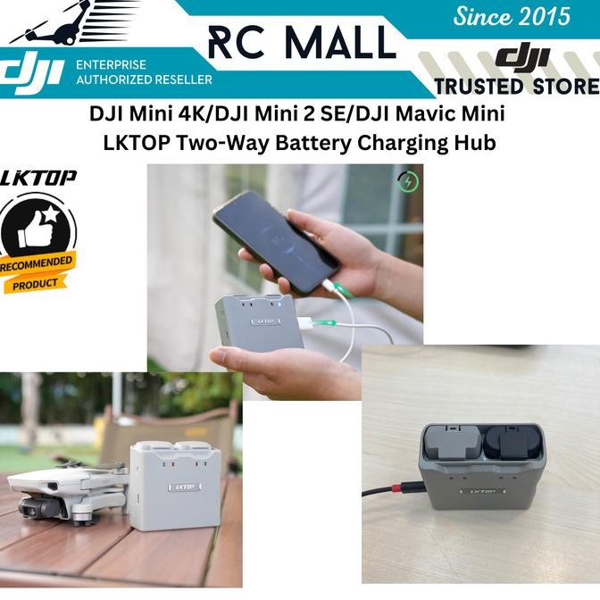 Promo Battery Charging Hub DJI Mini 4K DJI Mini 2 SE Charger Baterai DJI Mini 4K DJI Mini 2 SE DJI M
