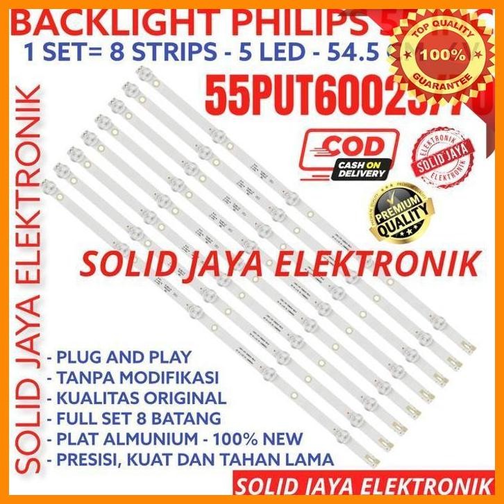 [SJE] BACKLIGHT TV LED PHILIPS 55 INC 55PUT6002 55PUT6002S 70 55PUT LAMPU BL