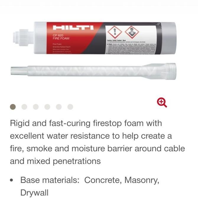 Best Firestop Cp 620 Hilti