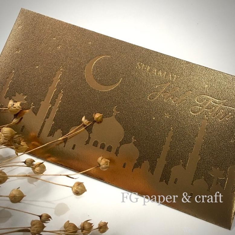 

jg-56 Amplop Lebaran Idul Fitri Elegant Ramadhan Mosque 5pcs by fgpaper Murah