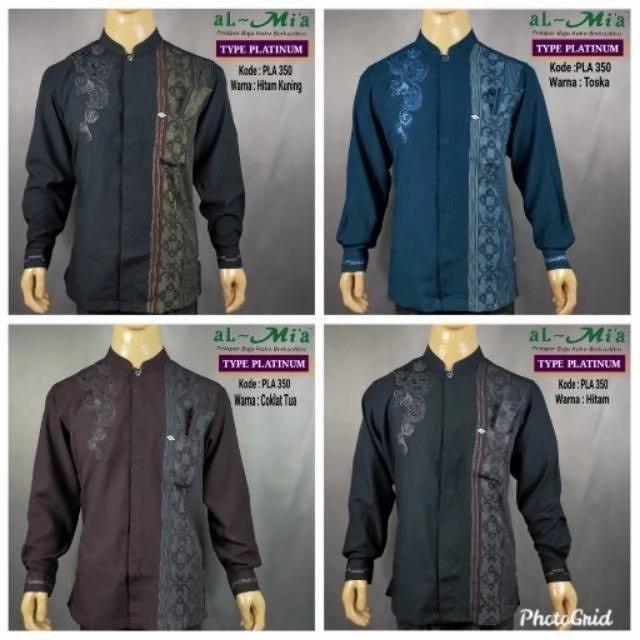 Terbaru Baju Koko Al-Mia Platinum (Seri Terbaik Dari Koko Al-Mia) Promo