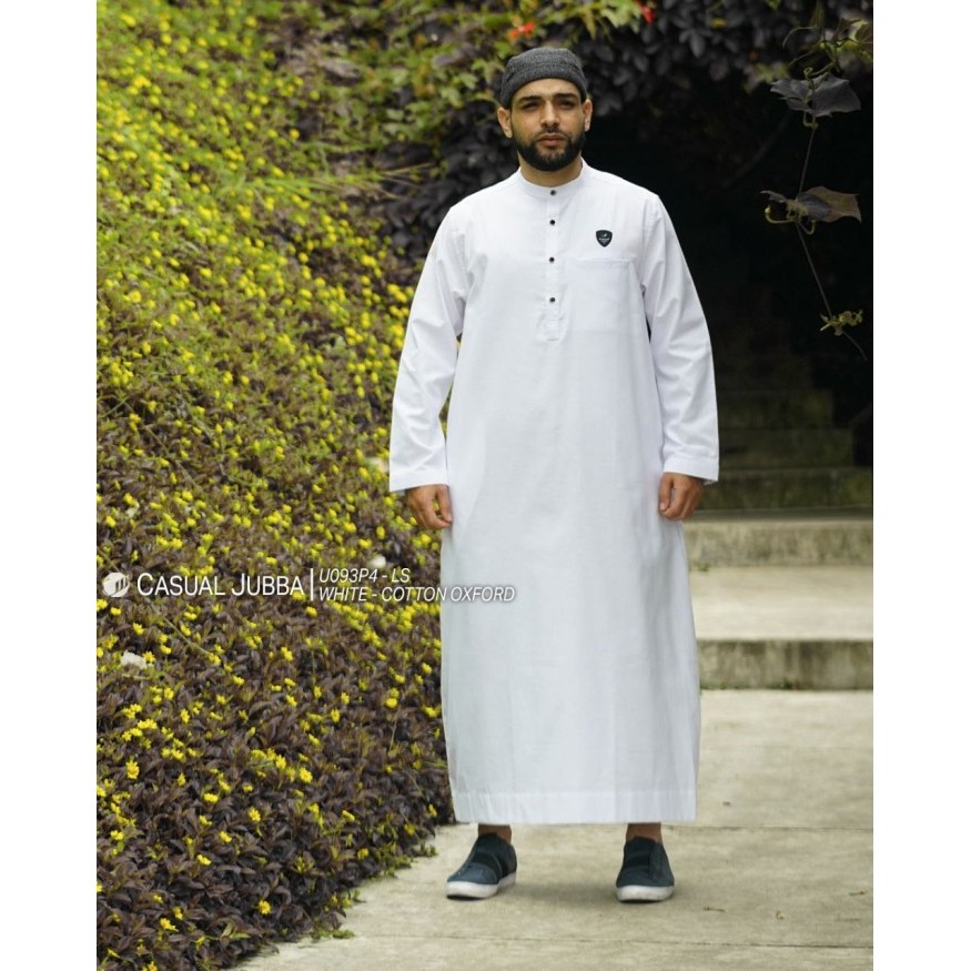 Terbaru Samase Jubba Jubah Casual U093 Baju Gamis Pakaian Sholat Muslim Pria Promo