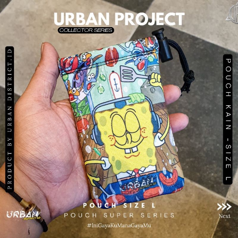 

Terlaris Urban Project Pouch Kain Size L Dual Baterai By District Id Garskin Stiker Custom Case Laminasi Tebal COD
