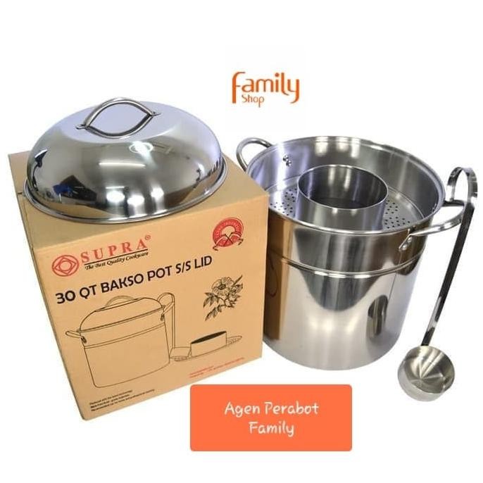 

New Khusus Gojek ! Panci Bakso Malang /Tong Baso Malang Supra Tebal 30 Qt