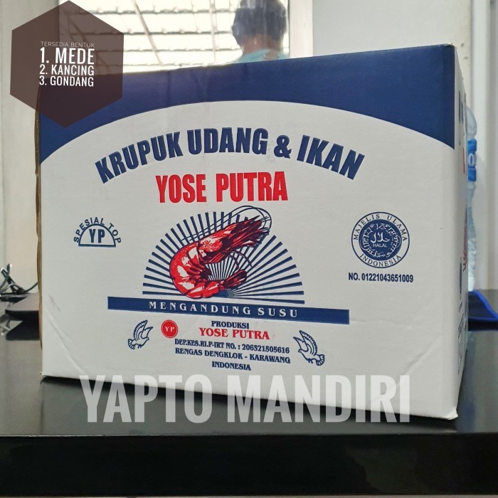 

Kerupuk Udang Yose Putra (Mede, Kancing, Gondang)