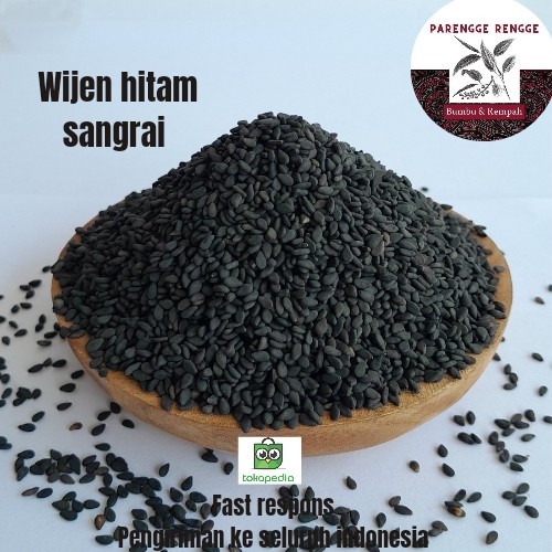 

Wijen Hitam Sangrai / Black Sesame Seed Roasted 1kg