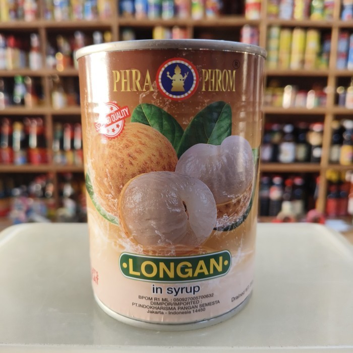 

Phra Phrom Longan In Syrup/ Lengkeng Dalam Sirup 565Gr