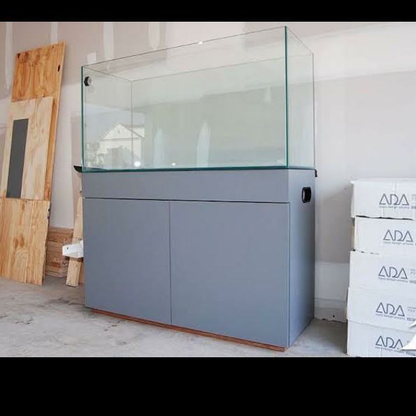 Aquarium 100x50x50 filter belakang