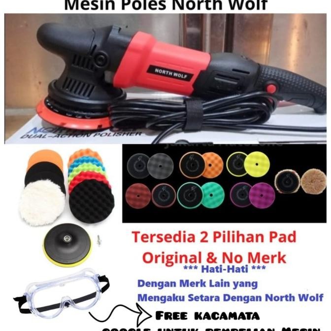 Mesin Poles Dual Action 15Mm Dual Action Polisher