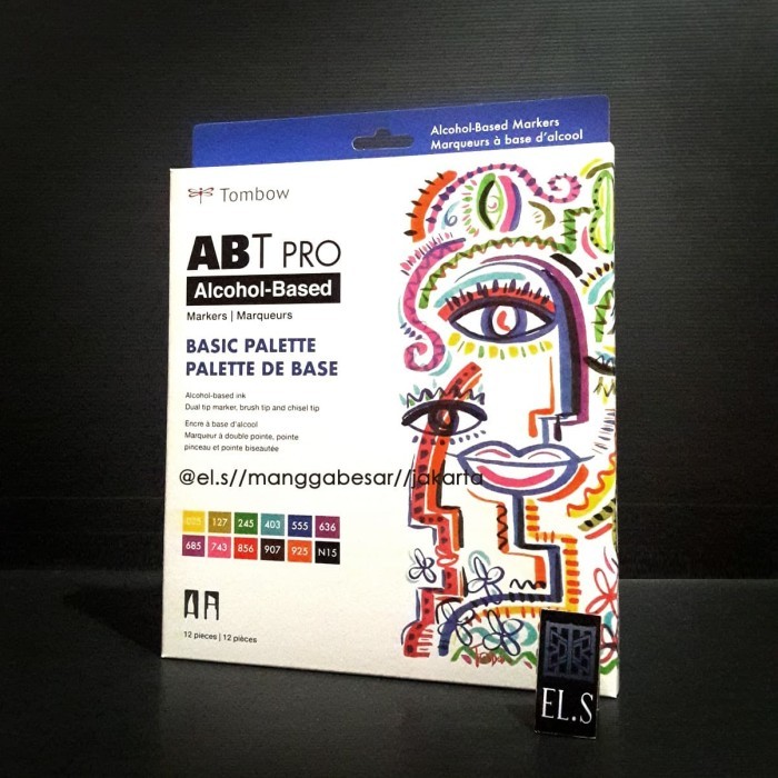 

Tombow ABT PRO Basic Set 12 Warna