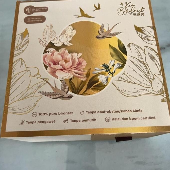 

[BPOM]Hampers kenbirdnest isi 4@100ml premium birdnest