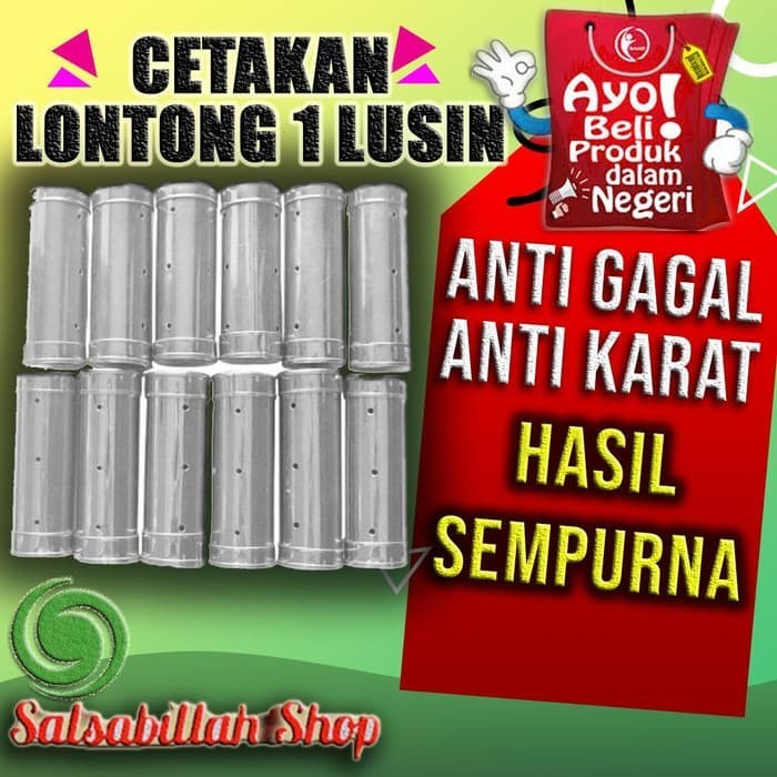 

TERBARU CETAKAN LONTONG / ANTI GAGAL / ANTI KARAT 15CM HARGA 1 LUSIN