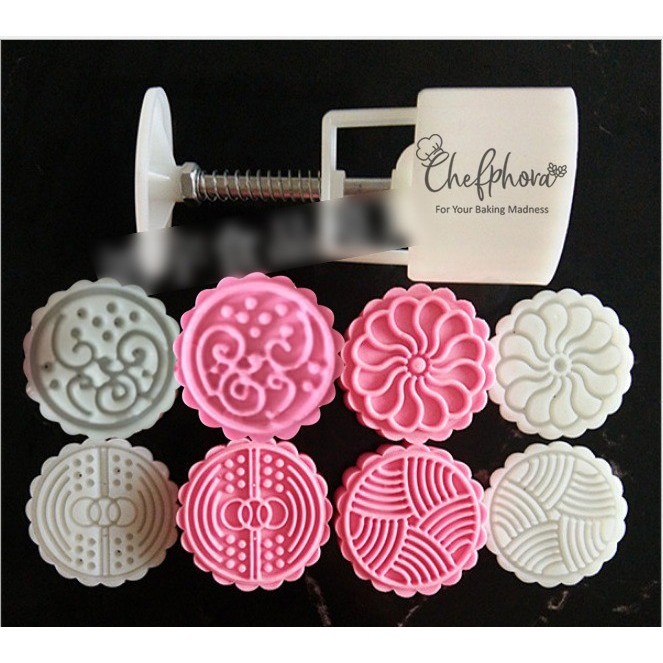 

BEST CETAKAN NASTAR TAIWAN KUE BULAN MOON CAKE MOLD MOONCAKE PLUNGER 75G M9