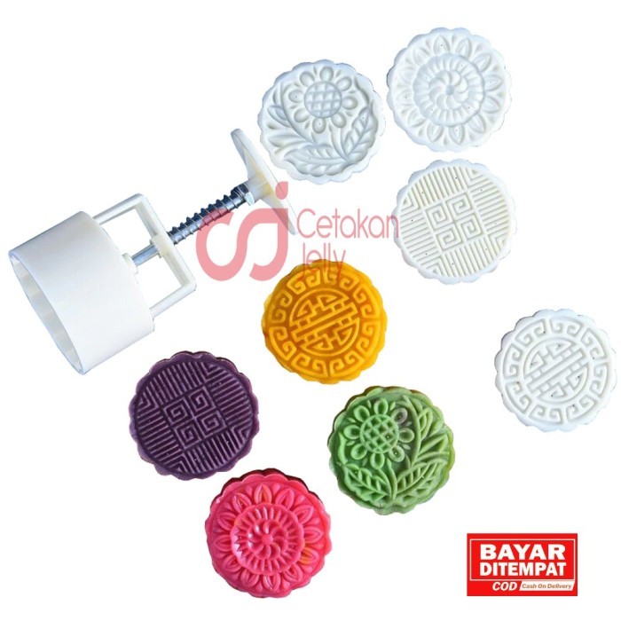 

TERBARU CJ CETAKAN MOON CAKE BULAT 125 GR 4 MODEL