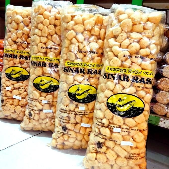 

New Kerupuk Bakso Ikan Berat 800 Gram Terlaris Sinar Rasa
