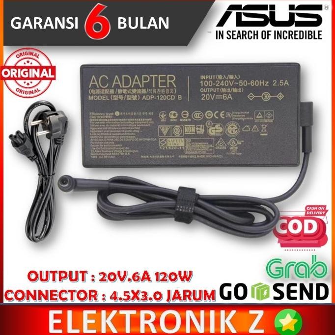 Adaptor Charger Asus Vivobook Pro 14X OLED M7400 M7400Q 20V 6A ORI
