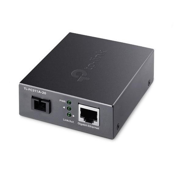 Sale Media Converter Single Fiber Fc311A Tp-Link Tl-Fc311A-20 Gigabit Wdm
