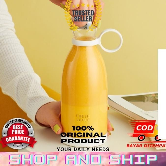 

Easy Blend Blender Portable Mini Juicer Rechargeable 1400mAh 350ml 50W