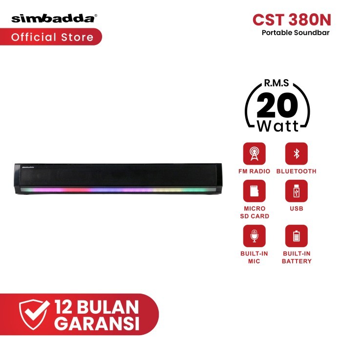 Simbadda Cst 380N Soundbar Portable Speaker Bluetooth