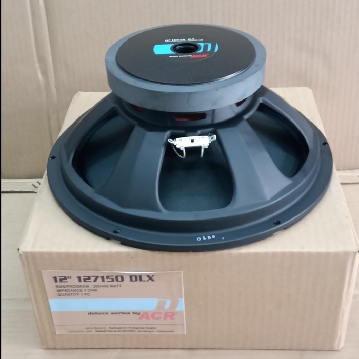 Speaker Subwoofer 12 Inch Acr 127150 Deluxe Series, Ori, 400W, Bass