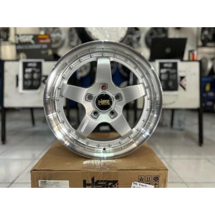PELEG RACING MOBIL R16 HSR BOB PCD 5X114 LUBANG 5 VELG CELONG RING 16