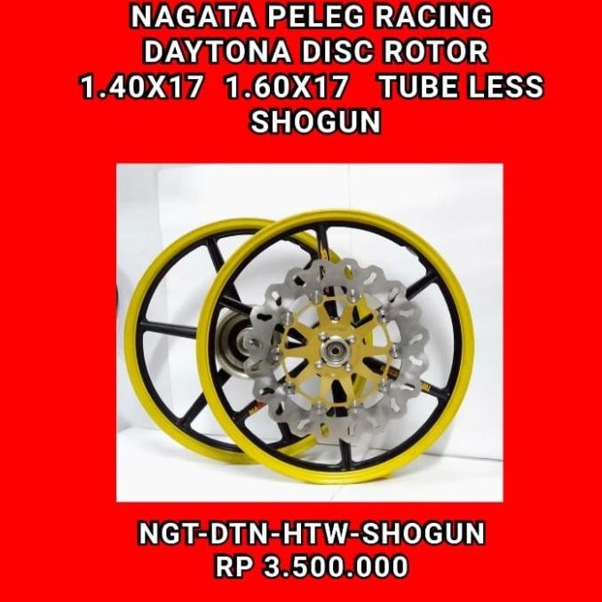 Nagata Peleg Racing Daytona Disc Rotor Shogun