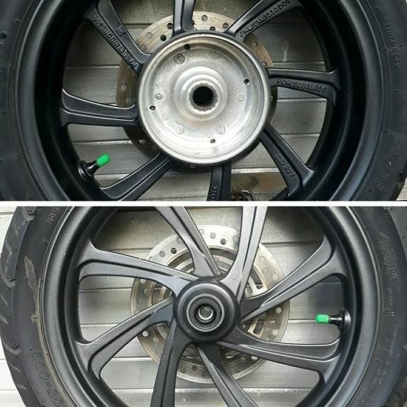 Velg Peleg Plus Ban Honda PCX 150 LED Lokal Asli Ori Original Copotan