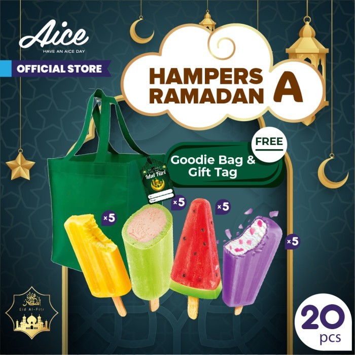 

New! Paket Aice Ice Cream Hampers Idul Fitri Lebaran Ramadhan A Es krim Idul Fitri