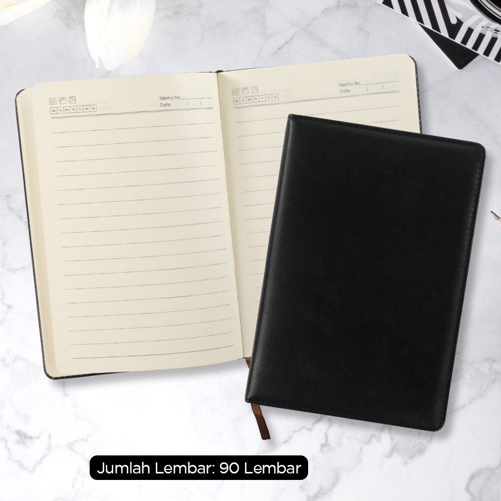 

Toddi Buku Jurnal Hardcover Notebook Diary 72GSM 180 Halaman Grid - 1623