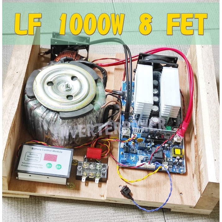 Paket Inverter Trafo 1000W 8 mosfet inverter LF