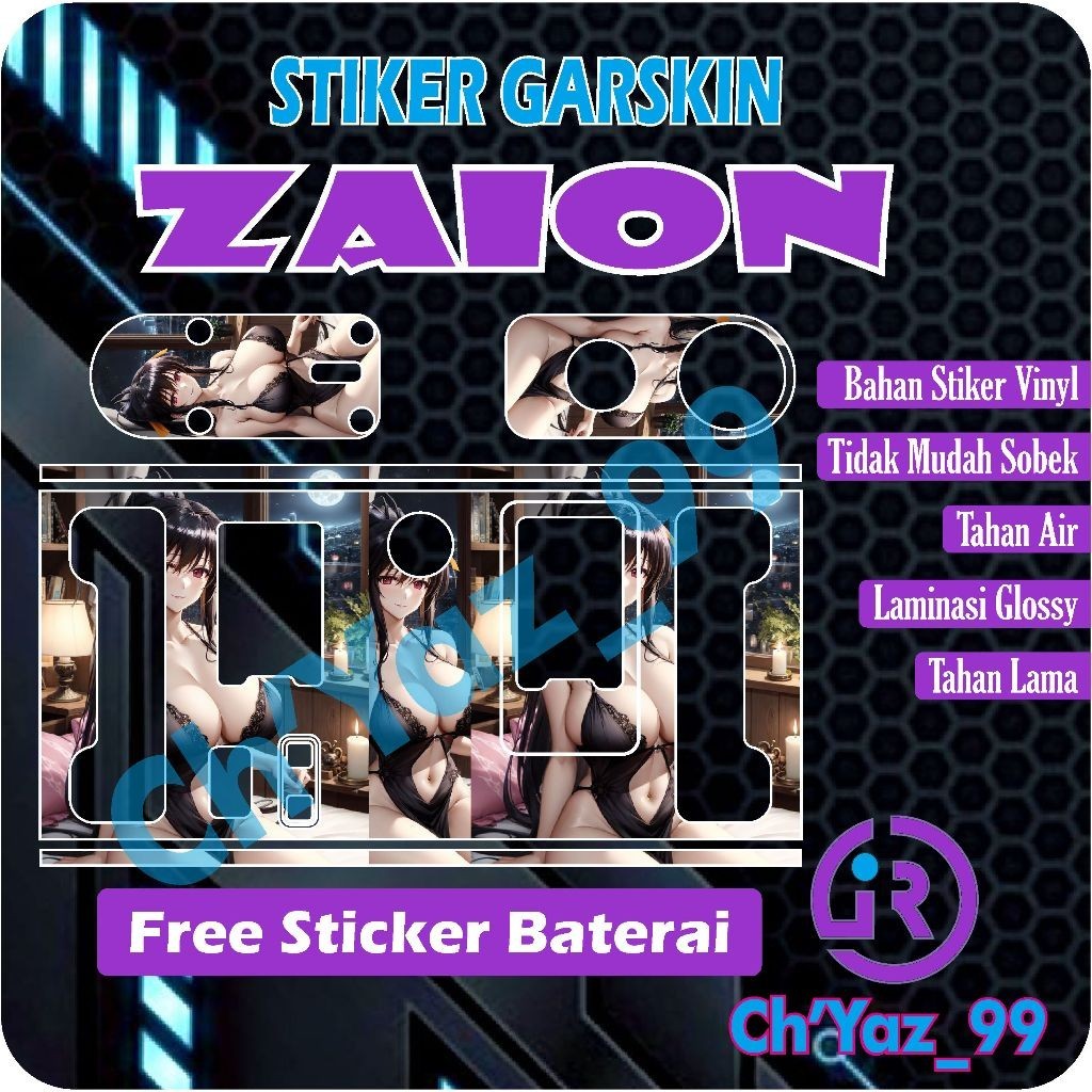 

Terlaris Zaion Glossylaminasi Gloosy Garskin Stiker Custom Case Laminasi Tebal COD