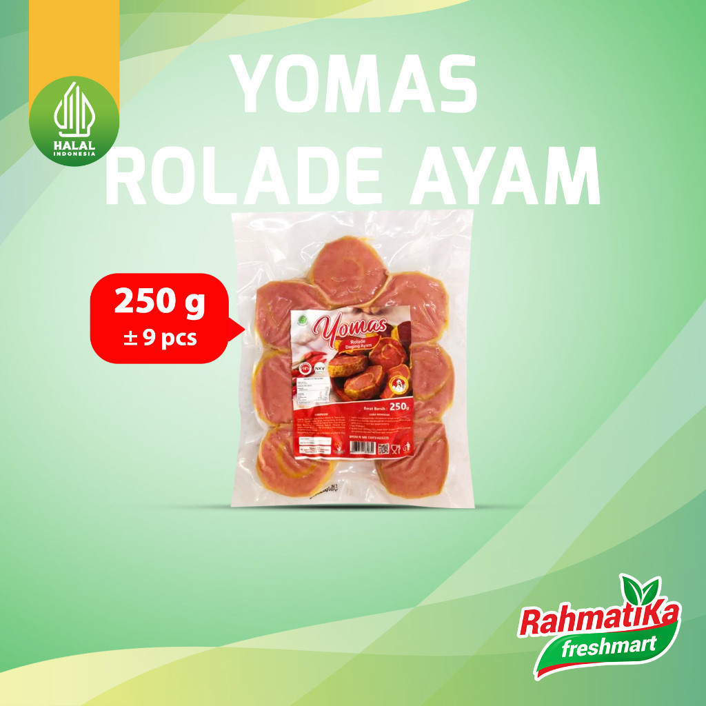 

Yomas Rolade Daging Ayam 250 gram