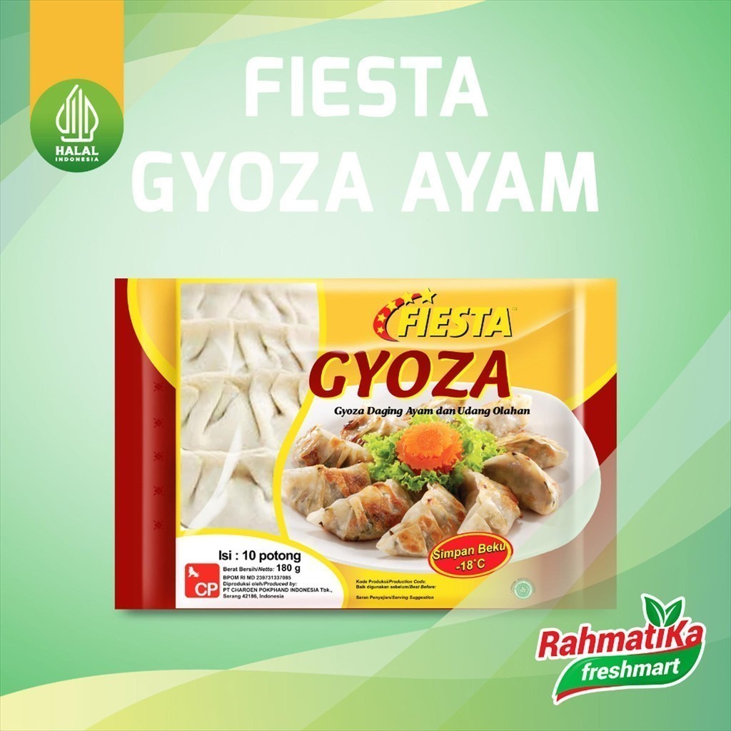 

Fiesta Gyoza 180 gram (Frozen Food)