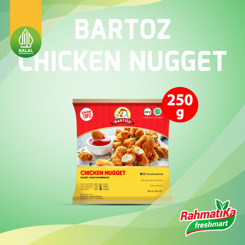 

Bartoz Chicken Nugget 250 gr