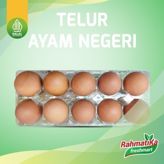 

Telur Ayam Negeri / Telor Ayam Negri Isi 10 Butir