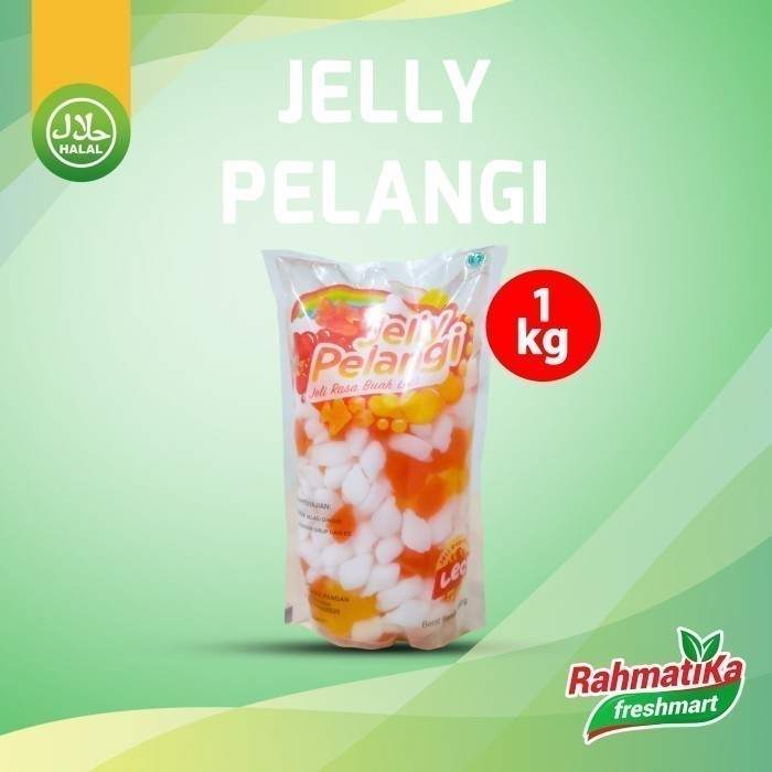 

Jelly Pelangi / Jeli Rasa Buah Leci 1 Kg