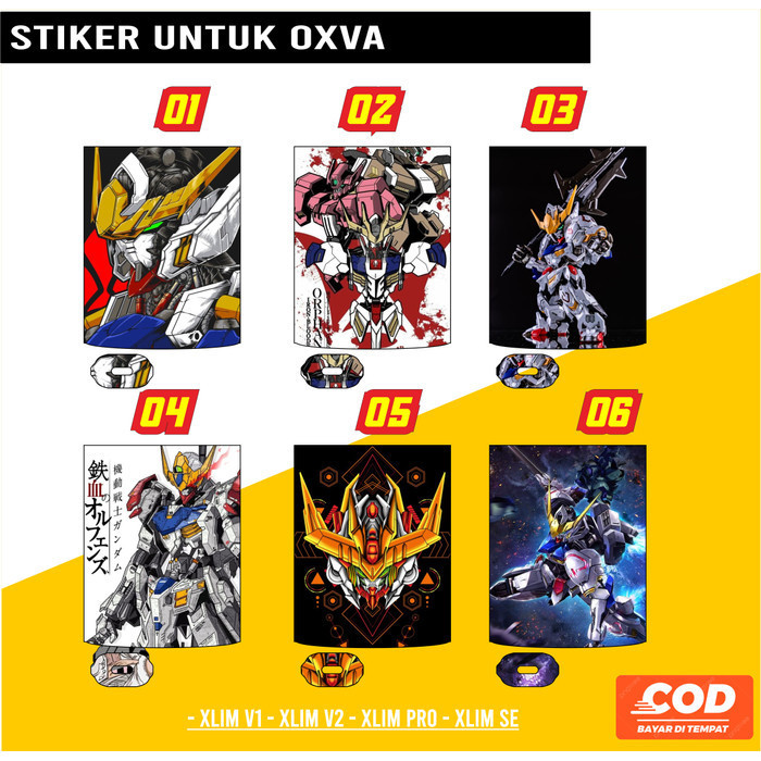 

Terlaris Stiker X L I M Se Pelindung Slim Gundam 01 Garskin Custom Case Laminasi Tebal COD