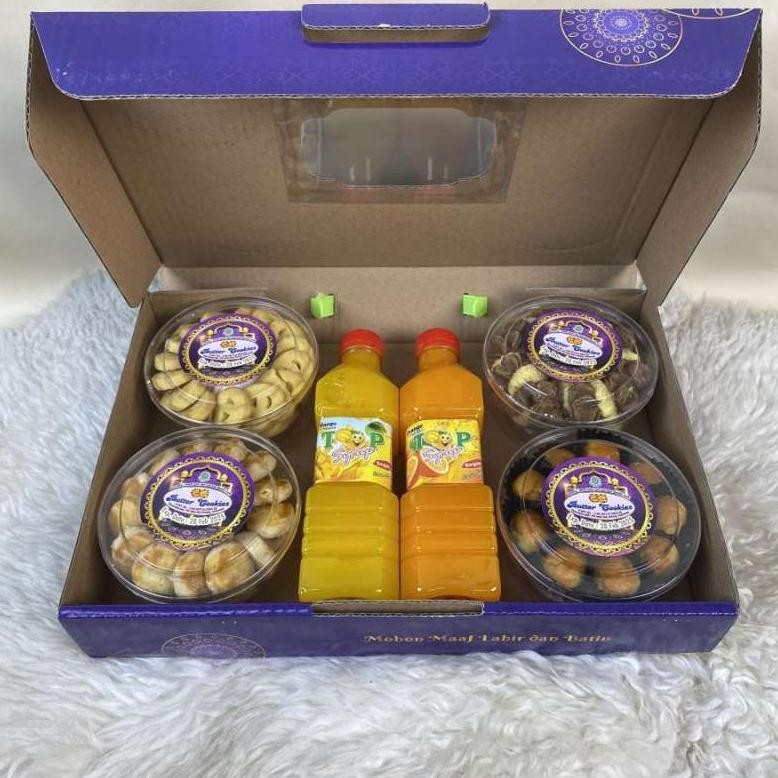 

PAKET KUE LEBARAN INTI RASA PARCEL KUE KERING PAKET KUE KERING MURAH
