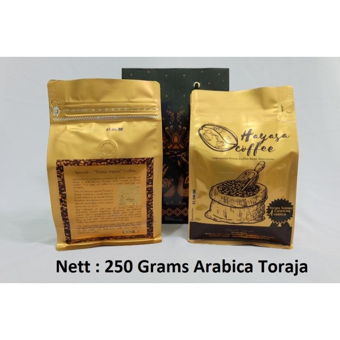 

Kopi Toraja Sapan Celebes Arabika 250Gr