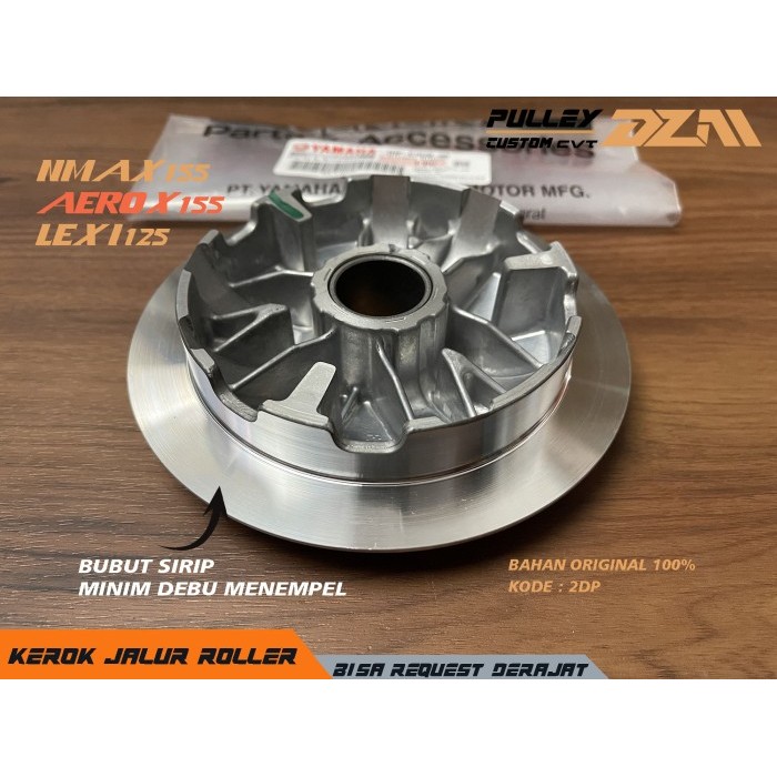 Pulley Cvt / Rumah Roller Dzm Racing Yamaha Aerox 155 Nmax Modifikasi