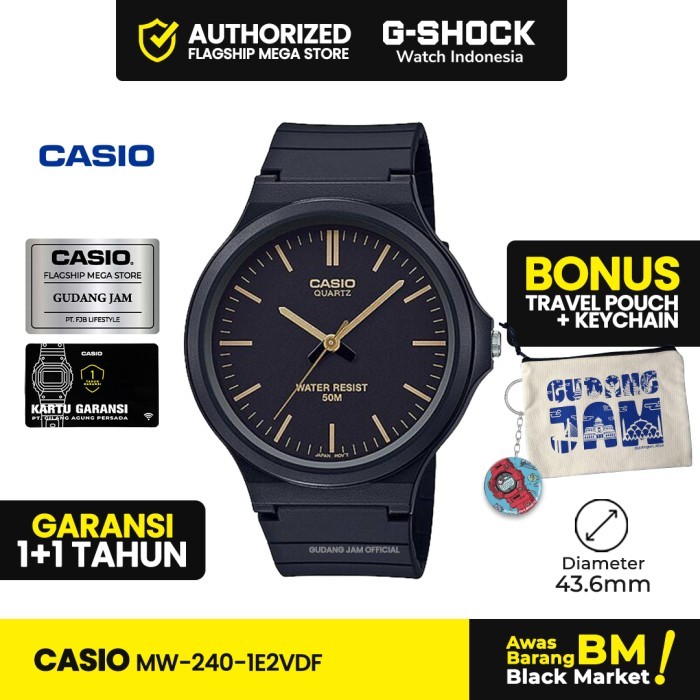 Casio General Mw-240-1E2Vdf Mw-240-1E Mw-240 Mw240 Mw-240-1E2Vdf