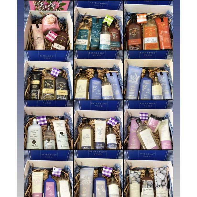 

GIFTSET / HAMPERS BATH AND BODY WORKS (465) DVS