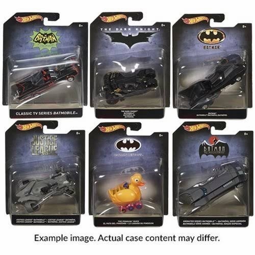 HOT WHEELS DC BATMAN 1:50 VEHICLESERIES COLLECTION LIMITED EDITION SET