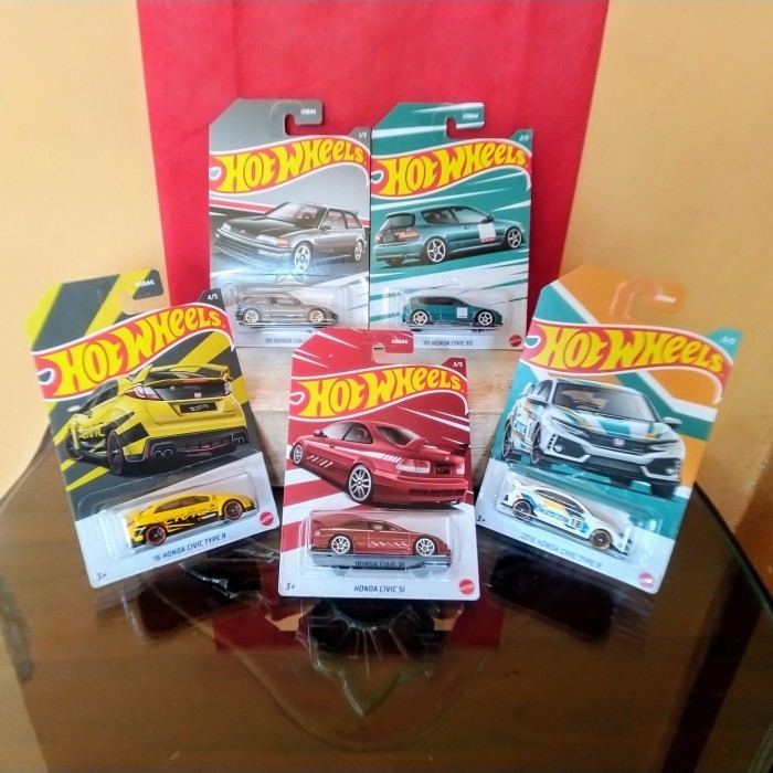 HOT WHEELS HONDA CIVIC ANNIVERSARY SET
