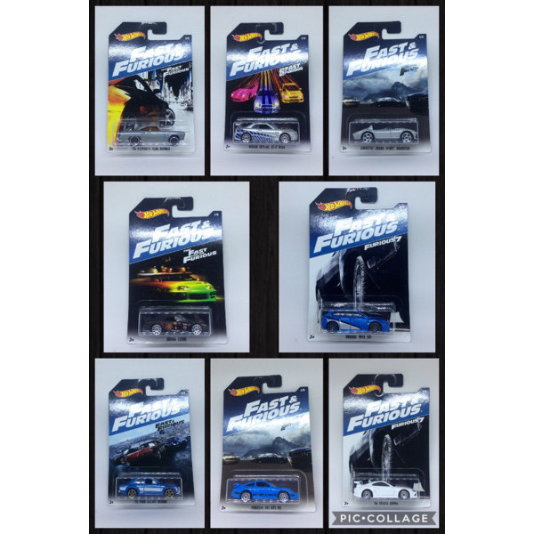 HOT WHEELS FAST FURIOUS SET