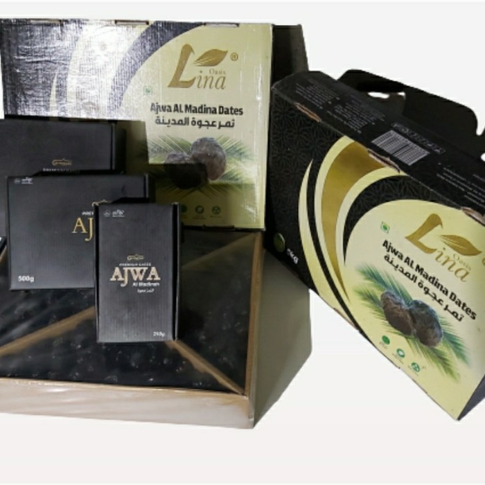 

Kurma Ajwa Madinah / Kurma Nabi Super Kemasan 1Kg