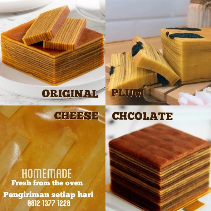 

Kue Lapis Legit Hampers Imlek CNY Natal Lebaran Idul Fitri 20x10x6 cm YAN